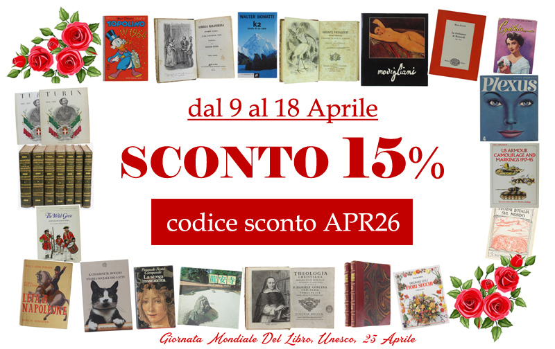 Su www.bergogliolibri.it SCONTO 15% SU TUTTI I LIBRI con il buono sconto APR26 fino al 18 Aprile 2026